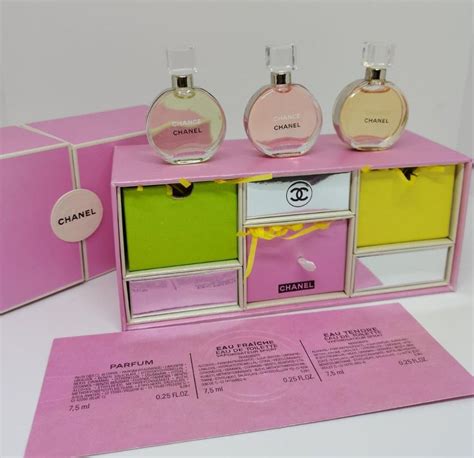 chanel chance perfume set